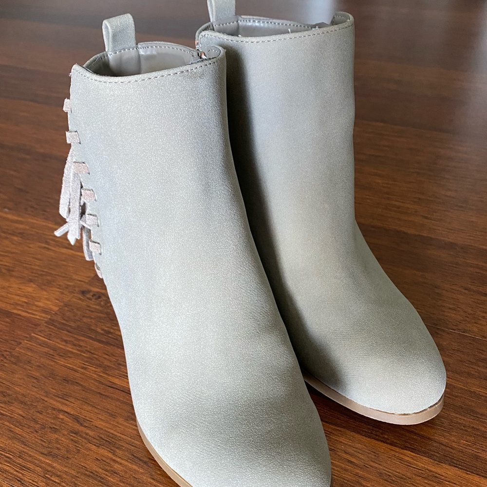 Sam Edelman Fringe Booties